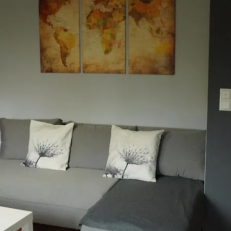 아파트 Kleines Paradies Am Waldrand 풀다