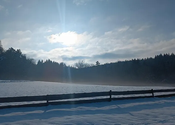 Kleines Paradies Am Waldrand Apartament *